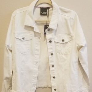 White Denim Jacket